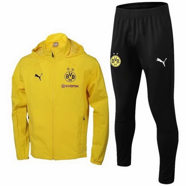 Rompevientos Del Borussia Dortmund 2018-2019 Negro Amarillo